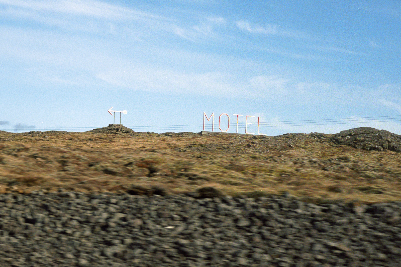 Outside Reykjavik